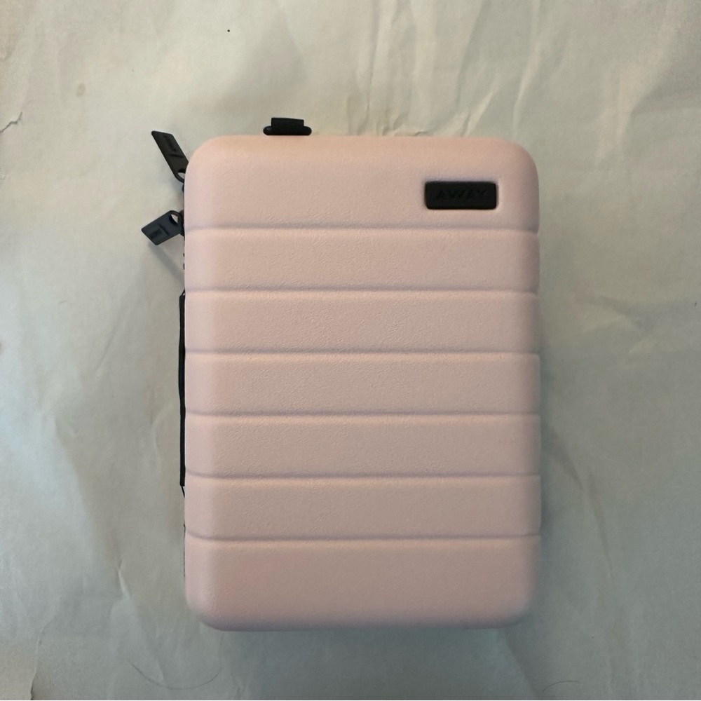 Away Mini Suitcase in Pink! Rare, sold out everywhere, brand new!
